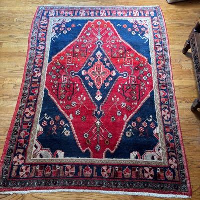 Lot #224 - Authentic Persian Area Rug, Handmade in Iran