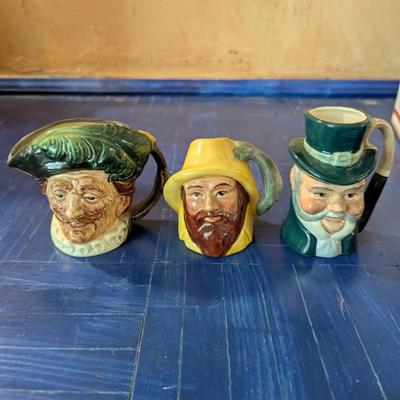 Lot #154 - Royal Doulton Toby Jug The Cavalier, Studio D Fisherman & Coachman Toby Jugs