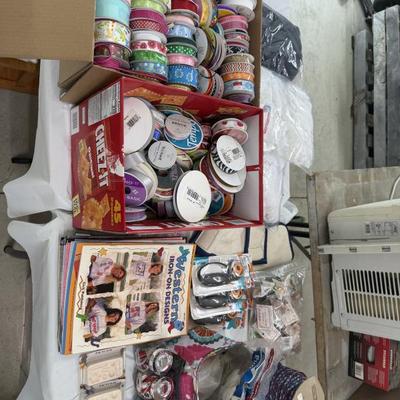 LOTS of craft supplies, some new in box! 