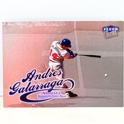 1999 Fleer Ultra Platinum Medallion Andres Galarraga #44/99 – Braves