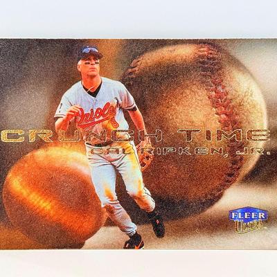 2000 Fleer Ultra Crunch Time Cal Ripken Jr. #8 of 15CT