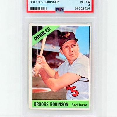 1966 Topps Brooks Robinson #390 – PSA 4 VG-EX