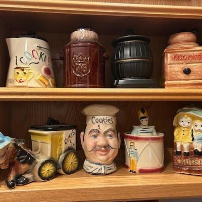 More than 40 cookie jars