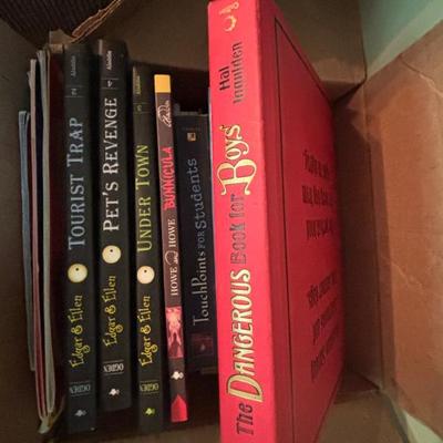 Many children’s books to choose from 