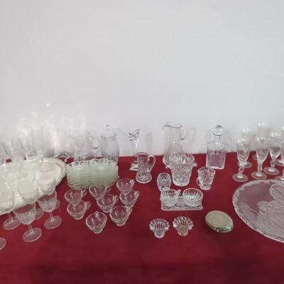Waterford Crystal, Glass & More Stemware & Serving Pieces