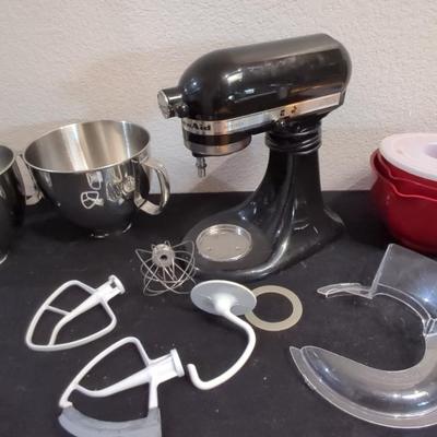 Kitchen Aid Stand Mixer, Accessories & More