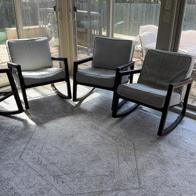 Weather Resistant Outdoor Rocking Chairs 