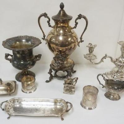 1225	GROUP OF ASSORTED SILVERPLATE ITEMS
