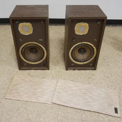 1272	KHL MODEL SIX SPEAKERS, APPROXIMATELY 12 3/4 IN X 11 3/4 IN X 23 1/2 IN
