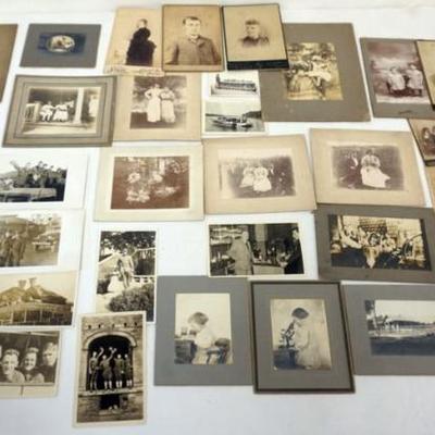 1211	LARGE ASSORTMENT OF ANTIQUE PHOTOS
