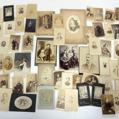 1210	LARGE ASSORTMENT OF ANTIQUE PHOTOS
