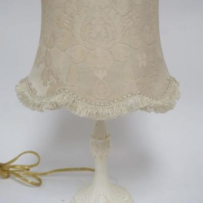 1244	BOUDIOR LAMP, APPROXIMATELY 16 IN H
