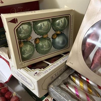 Vintage Christmas ornaments