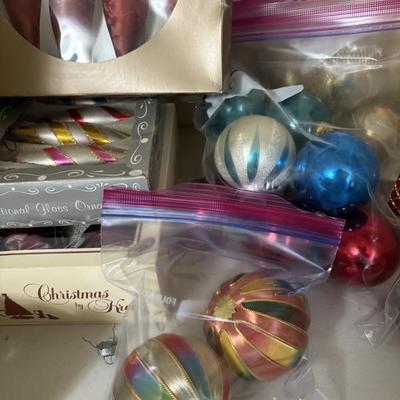 Vintage Christmas ornaments