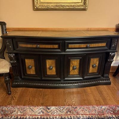 Raymour & Flanigan Bradford Heights Buffet.  L: 68" x W: 22.5" x H: 35.5"
