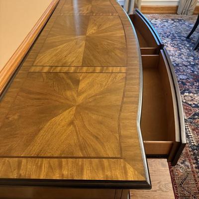 Raymour & Flanigan Bradford Heights Buffet. L: 68" x W: 22.5" x H: 35.5"
