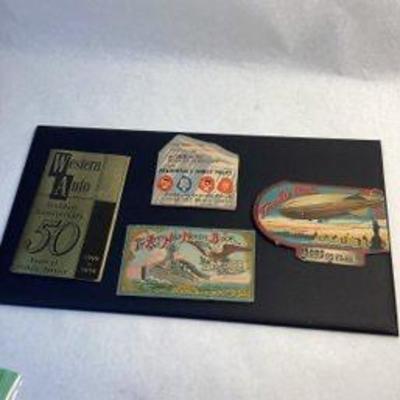 Advertising needle packs