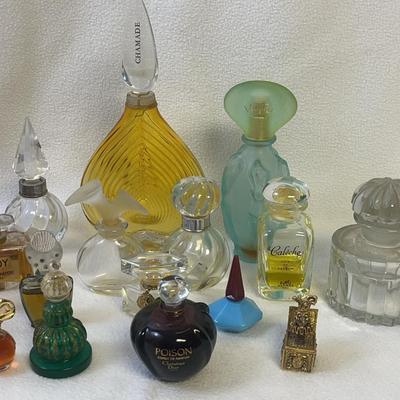 Boudoir Collection, Perfume Display Bottles, Compacts