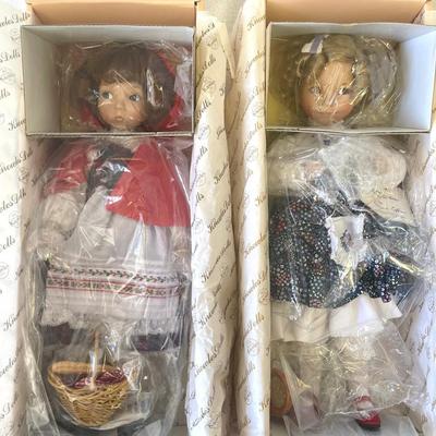 Goldilocks And Little Red Riding Hood Knowles Dianna Effner Dolls 