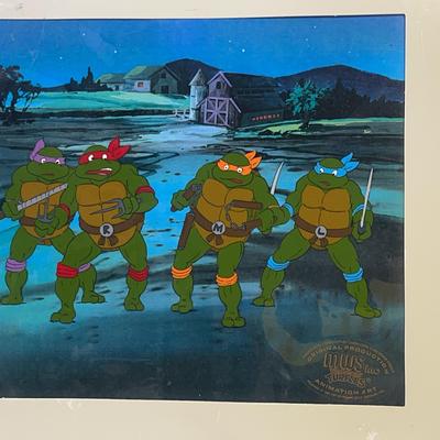 Teenage Mutant Ninja Turtles 1990s Animation Cel