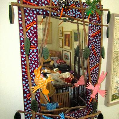 Craig & Madi Carey Willow Bird Mirror