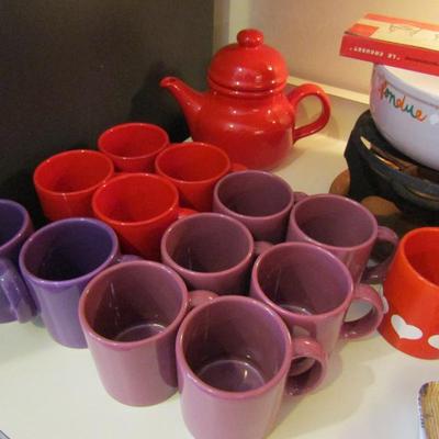 Waechterbach hot chocolate pot & mugs