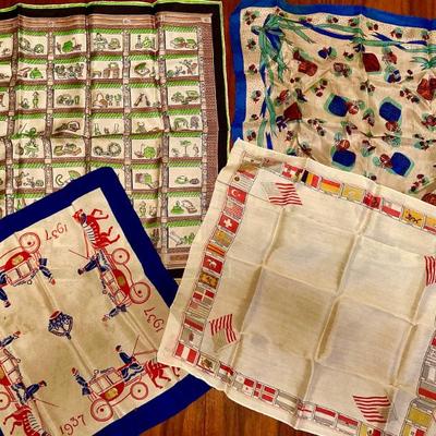 Vintage scarves