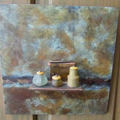 Alice McLean "Artful Home" metal sculptures