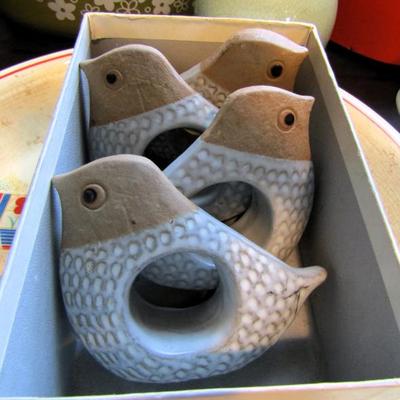 Fitz & Floyd vintage napkin rings