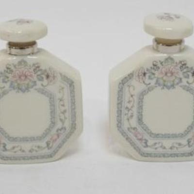 1108	LENOX CHINA FRAGANCE COLLECTION PERFUMES, 4 ASSORTED GOLD WREATH MARKED, APPROXIMATELY 4 1/4 IN H
