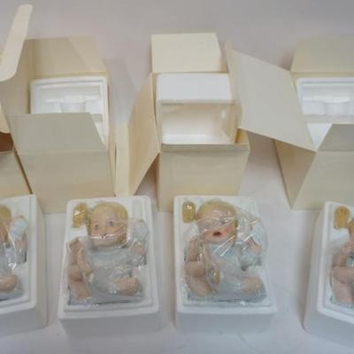 1143	LENOX CHINA BABY BOOK COLLECTION, *BABY'S FIRST SHOES* EACH APPROXIMATELY 7 IN HIGH
