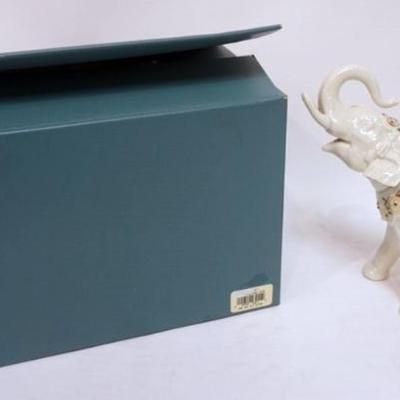 1185	LENOX CHINA JEWELS COLLECTION, ELEPHANT, APPROXIMATELY 9 IN HIGH

