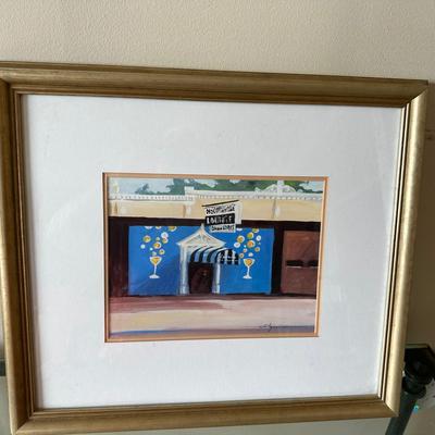 Discotheque Lounge Water Color