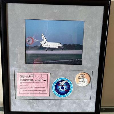 NASA Space Shuttle - Astronaut Guest Memorabilia 