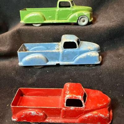 Two london toy no 12 pickup trucks & more