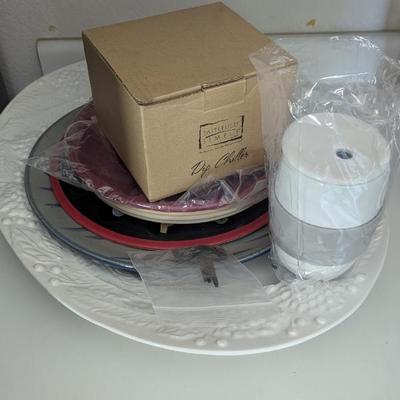 Lot #56 - Serving Platters, Dip Trays, and More.