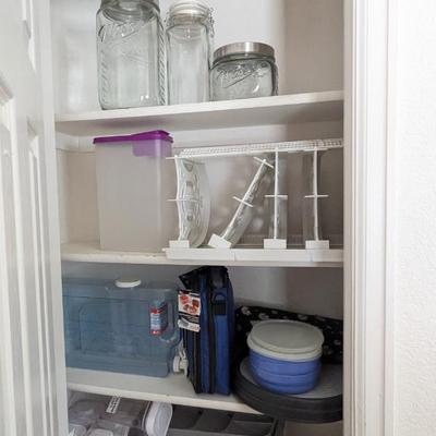 Lot #58 - Assorted Kitchen Storage Containers and Organizers
