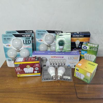 Lot #292 - Large Selection of New LED Light Bulbs