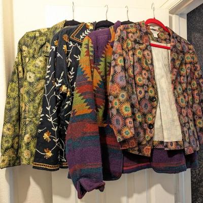 Lot #227 - Vintage Jackets Sizes L and XL