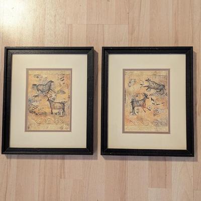 Lot #63 - "Stone Memories" Framed Art Prints