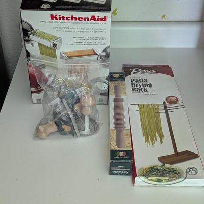 Lot #51 - KitchenAid Pasta Maker Set & Accessories Lot