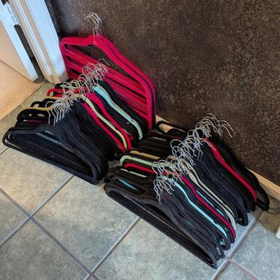 Lot #207 - Approximately 85 Velvet Hangers