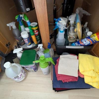 Lot #60 - Household Cleaning Supplies Lot