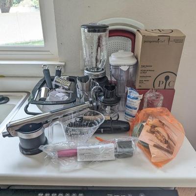 Lot #33 - Kitchen Lot - Pampered Chef, Tastefully Simple and Others
