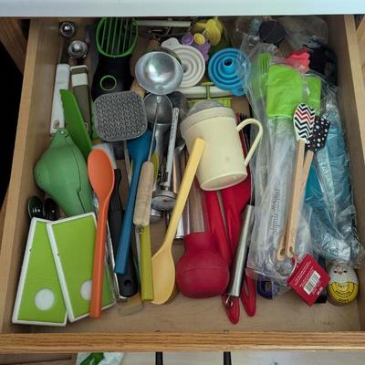 Lot #50 - Assorted Kitchen Utensils and Tools Lot.