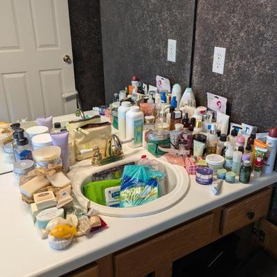 Lot #203 - Assorted Bath and Beauty Products Lot Including La Roche-Posay