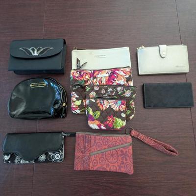 Lot #112 - Assorted Handbags and Wallets Lot - Variety of Brands and Styles.