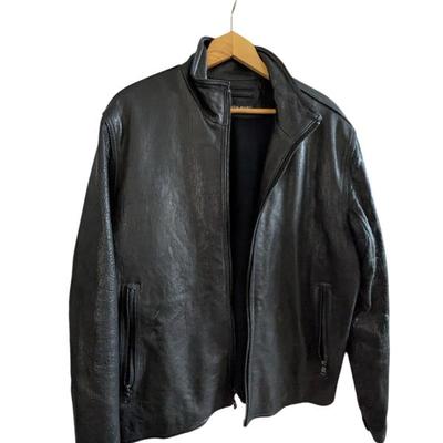 Lot #232 - Andrew Marc Men's Size M Leather Jacket