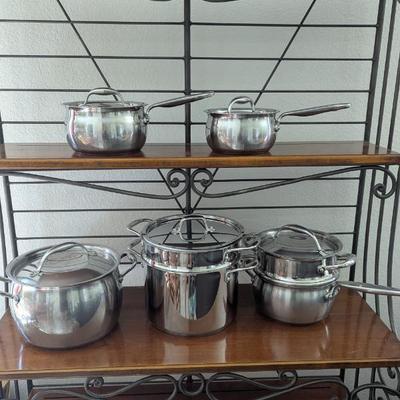 Lot #22 - Stainless Steel Cookware Set