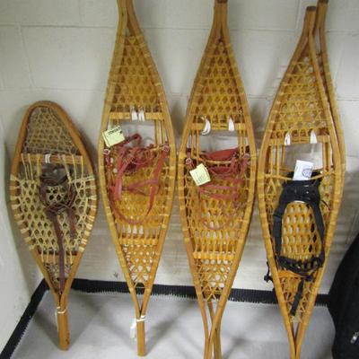 Wilcox Williams Ojibwa snowshoes